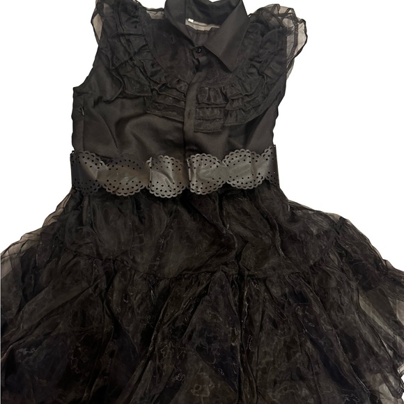 1950’s Lace Belt Dress - Picture 4 of 7